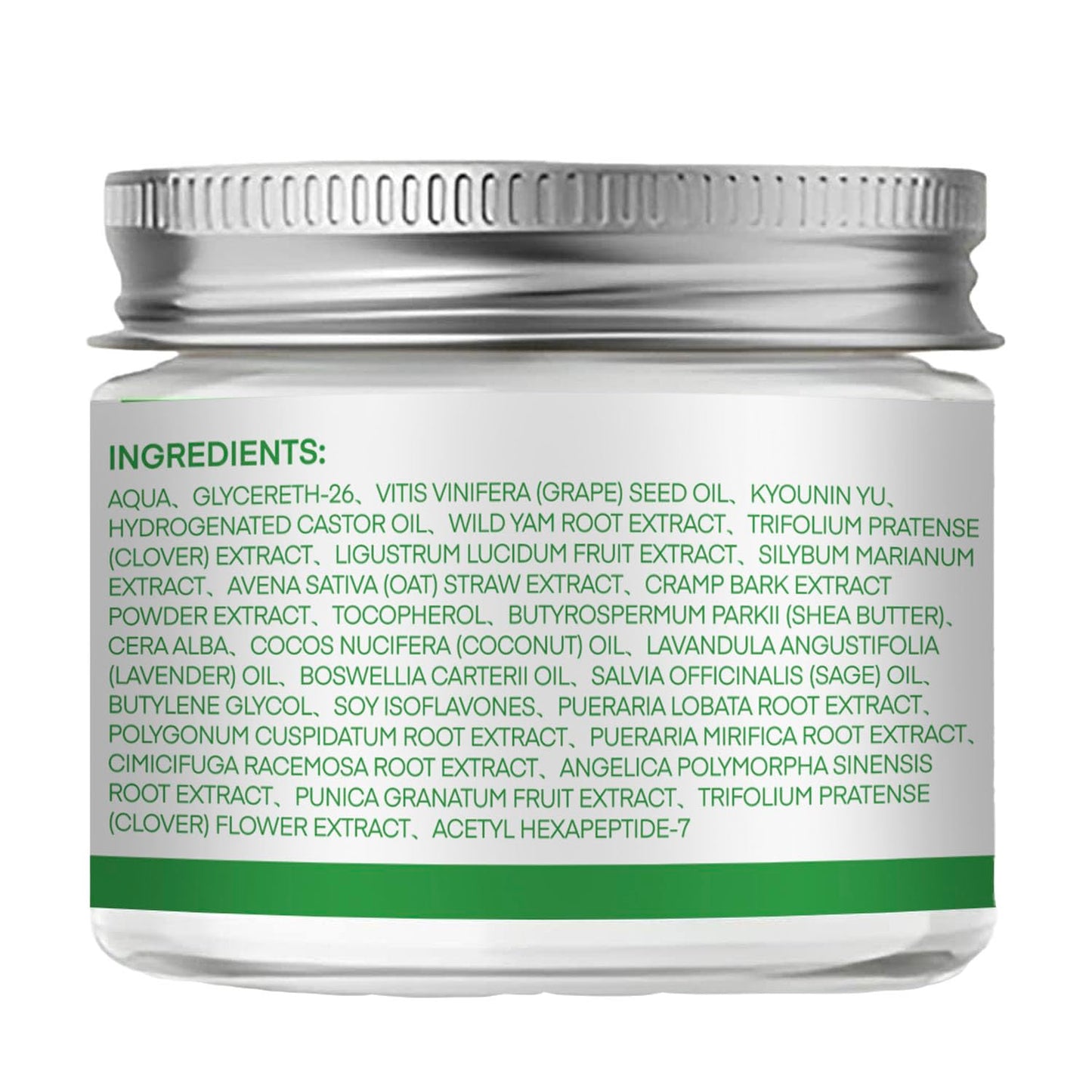 Wild Yam Cream Hormone Balance: Natural Organic Formula for Menopause Relief & Menstrual Support Like Hot Flashes Night Sweats -2 Oz